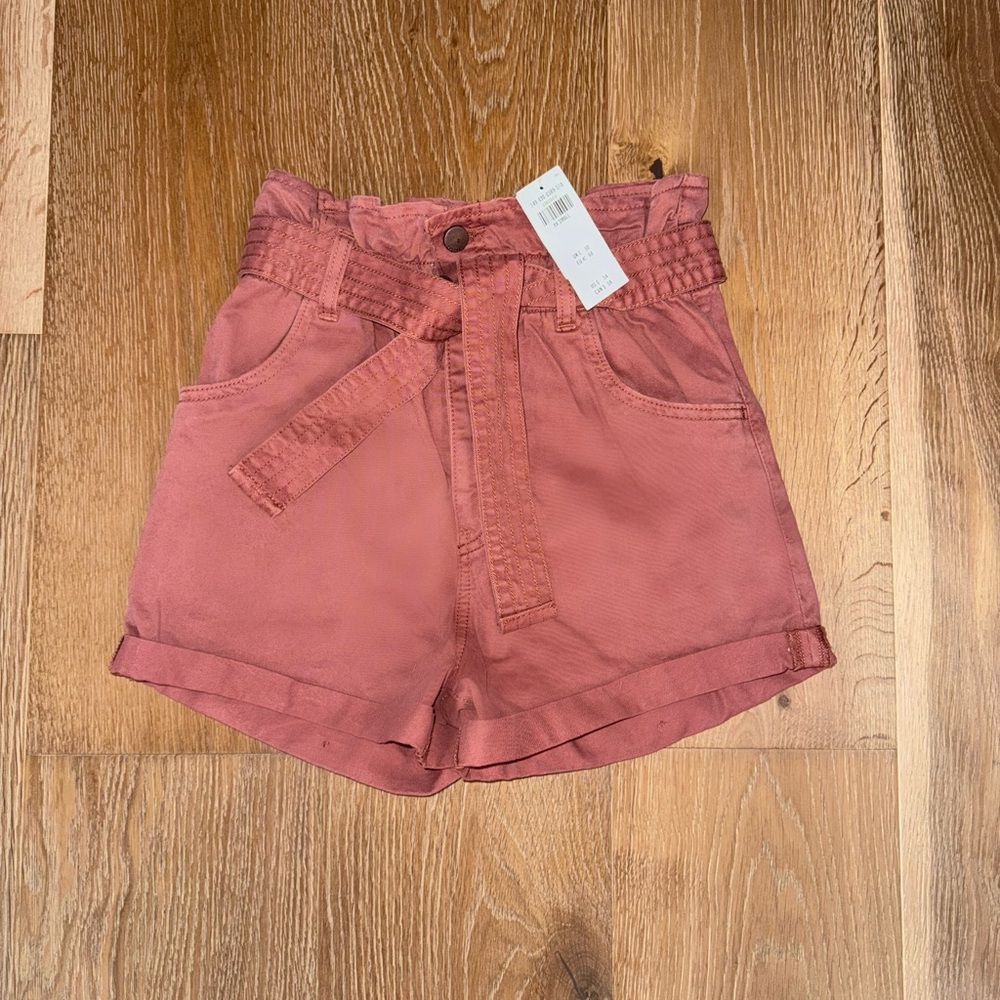Abercrombie & Fitch Belted Shorts